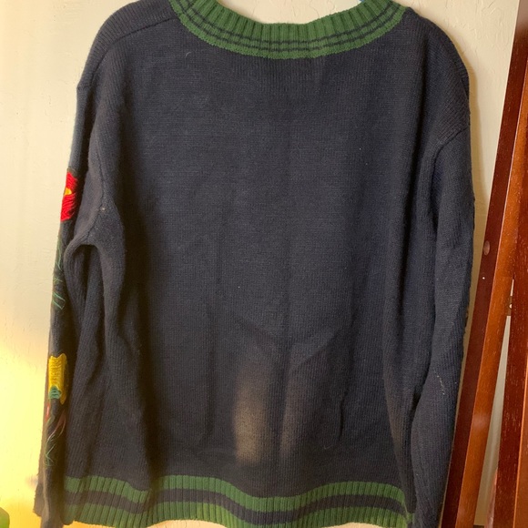 Aqua Embroidery Sweater - Picture 5 of 5